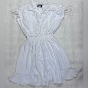 DKNY Smocked Summer Dress